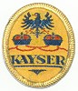 primus kayser badge